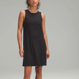 NEW with tags lululemon  Ribbed Modal Cotton Dress Black size 4